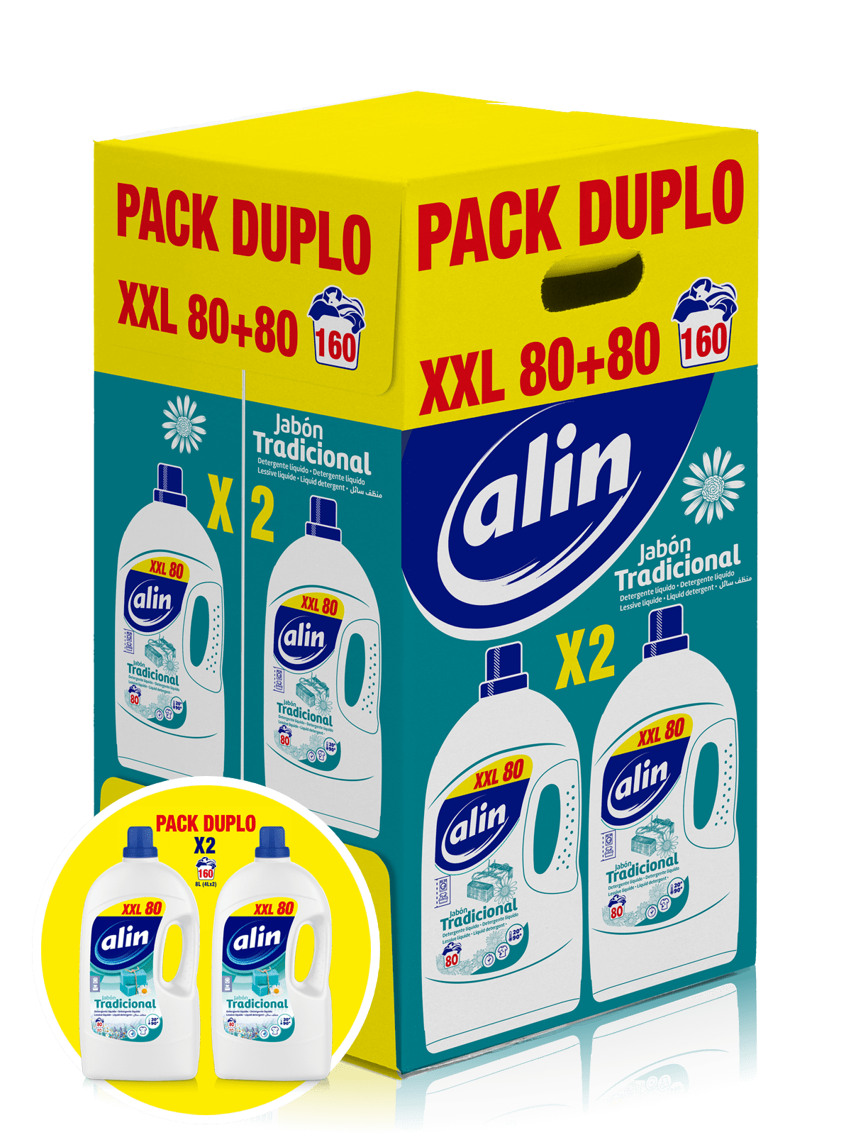 Detergente · Lessive · Detergent