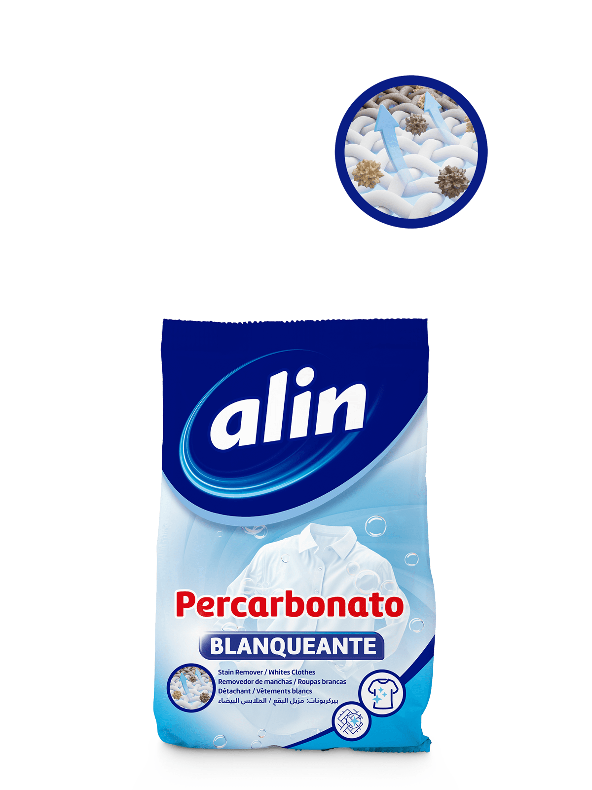 Blanqueador · Branqueador · Blanchissant au Percarbonate · Percarbonate Whitener